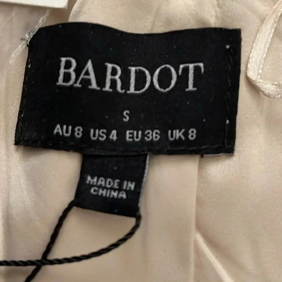 🔷 NEW BARDOT Size 4 Cropped Bustier Top - Picture 10 of 13